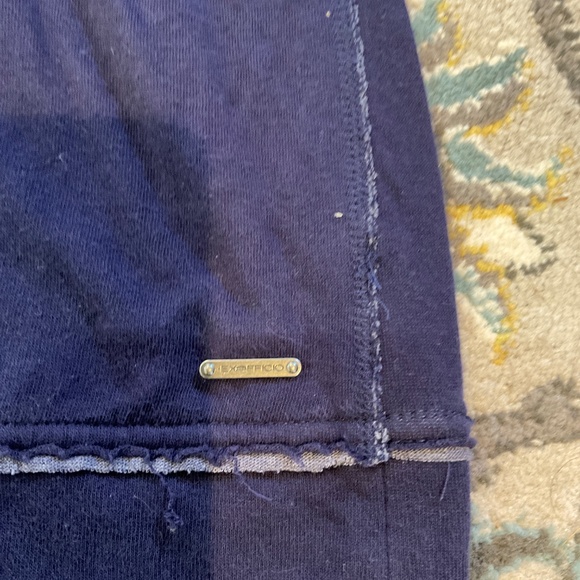 Exofficio Blue Knit Cowl Neck Tunic, Size XS - Picture 5 of 5